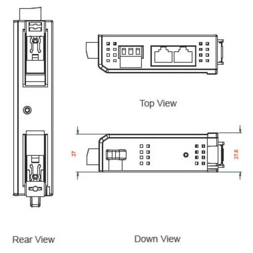 Устройство ввода/вывода, модуль ioLogik E1240 Ethernet 8 AI, MOXA Устройство ввода/вывода, модуль ioLogik E1240 Ethernet 8 AI, MOXA